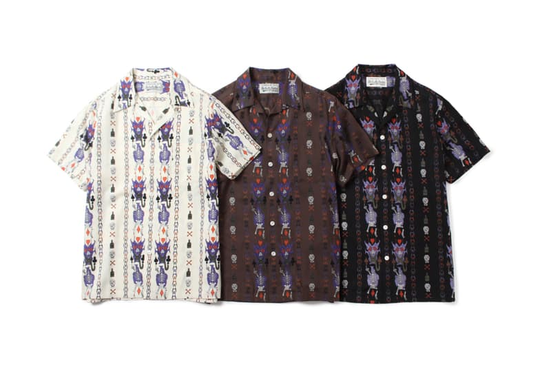 WACKO MARIA x WOLF’S HEAD ハワイアンシャツ