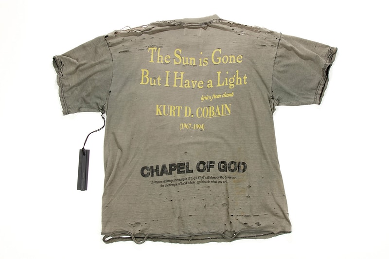 Jerry Lorenzo が Maxfield LA で発表した “Chapel of God” ヴィンテージTシャツコレクション