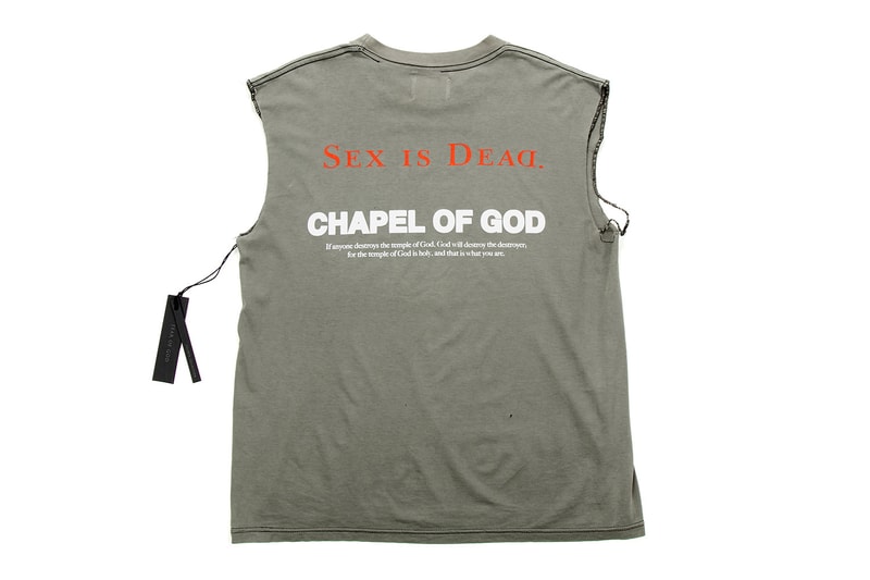 Jerry Lorenzo が Maxfield LA で発表した “Chapel of God” ヴィンテージTシャツコレクション