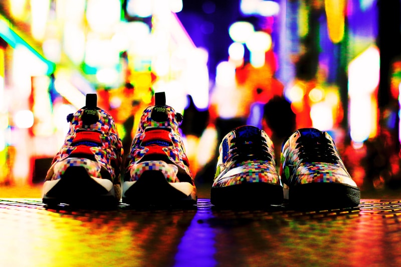 Reebok CLASSIC × atmos “NEON DIGI CAMO PACK”