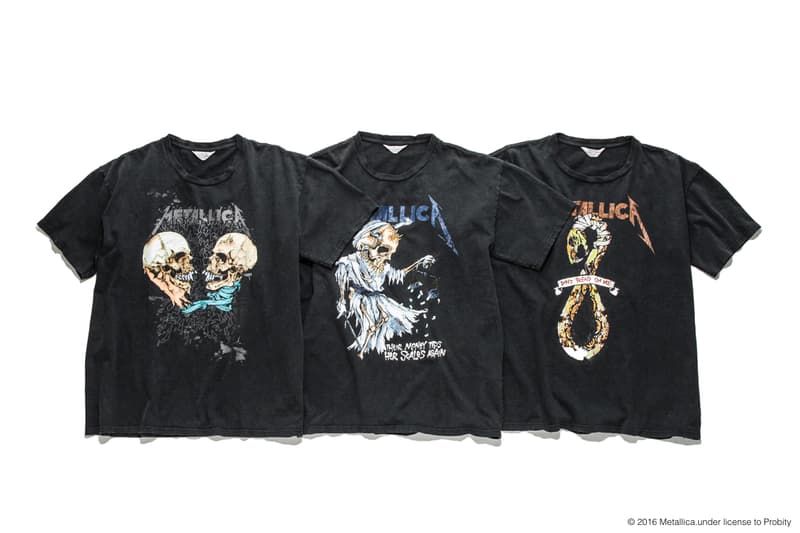 UNUSED × METALLICA for BEAUTY&YOUTH