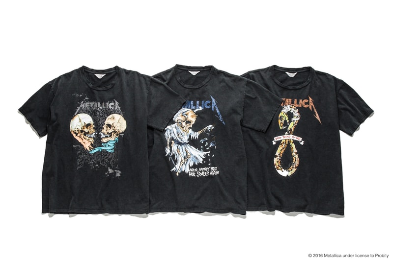 UNUSED × METALLICA for BEAUTY&YOUTH