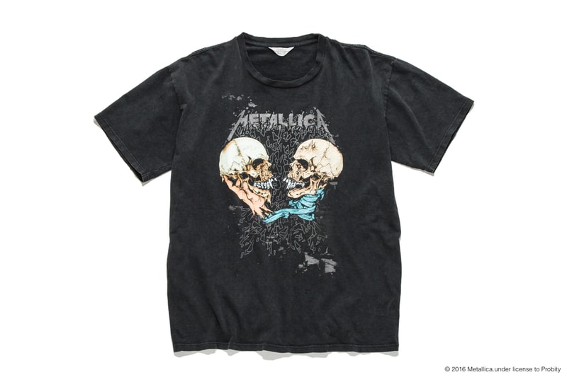 UNUSED × METALLICA for BEAUTY&YOUTH
