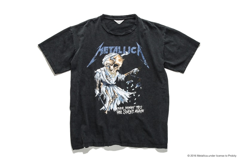 UNUSED × METALLICA for BEAUTY&YOUTH