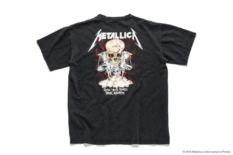 UNUSED × METALLICA for BEAUTY&YOUTH