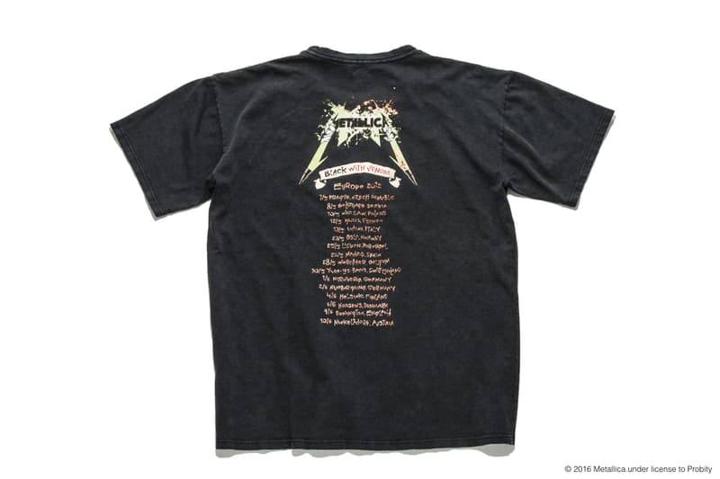 UNUSED × METALLICA for BEAUTY&YOUTH