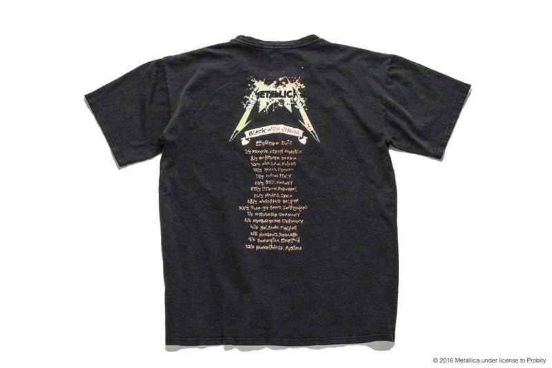 UNUSED × METALLICA for BEAUTY&YOUTH