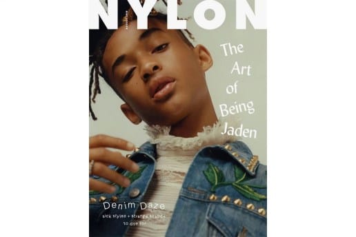 Jaden Smith が NYLON 史上初の男性ソロ表紙に