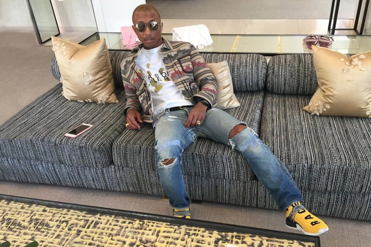 adidas Originals x Pharrell Williams コラボ NMD シューズのティーザー画像が登場