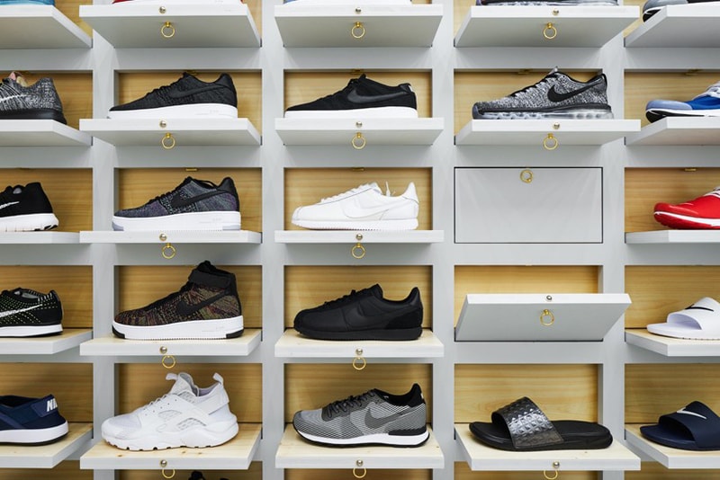 『BEAMS JAPAN』の2階と3階の内装デザインにクローズアップ