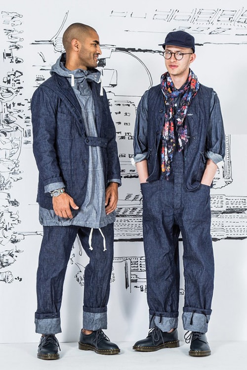 Engineered Garments より 2017年春のルックブックが到着