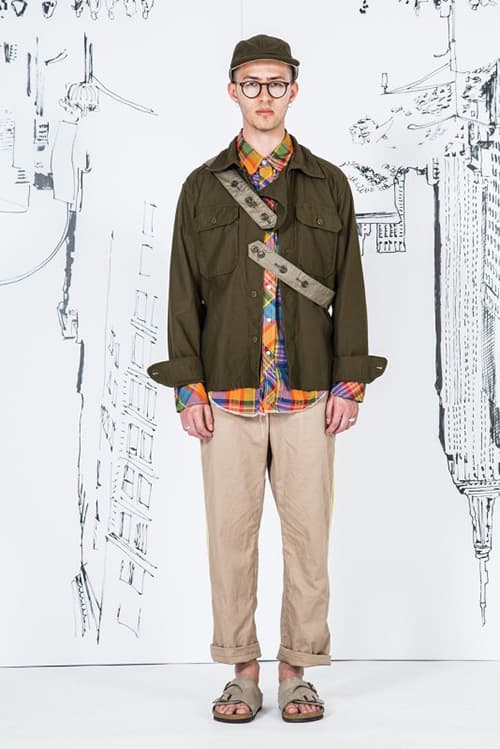 Engineered Garments より 2017年春のルックブックが到着