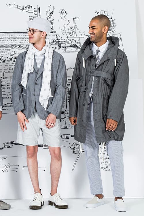 Engineered Garments より 2017年春のルックブックが到着