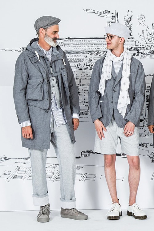 Engineered Garments より 2017年春のルックブックが到着
