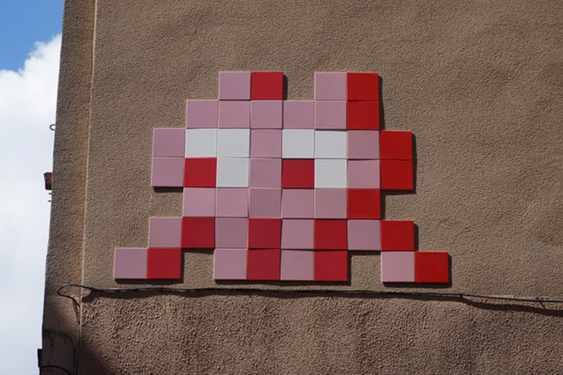 Invader の作品がフランス・トゥールーズの街に現る