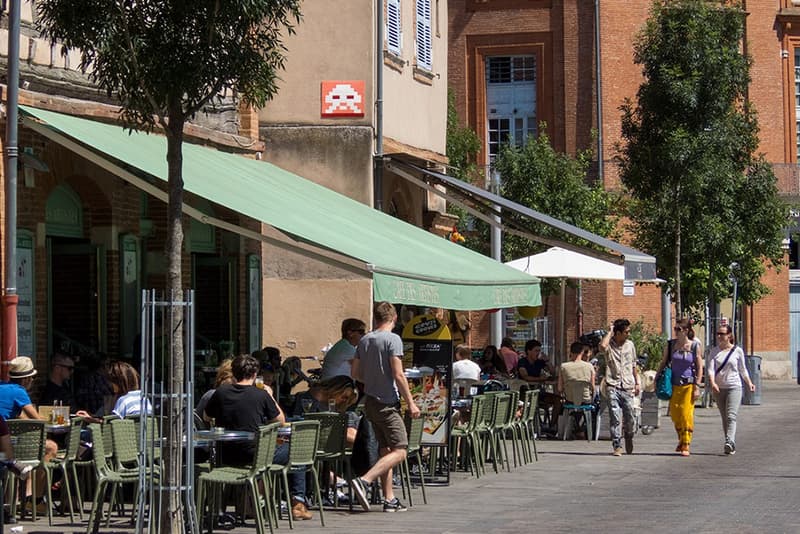 Invader の作品がフランス・トゥールーズの街に現る