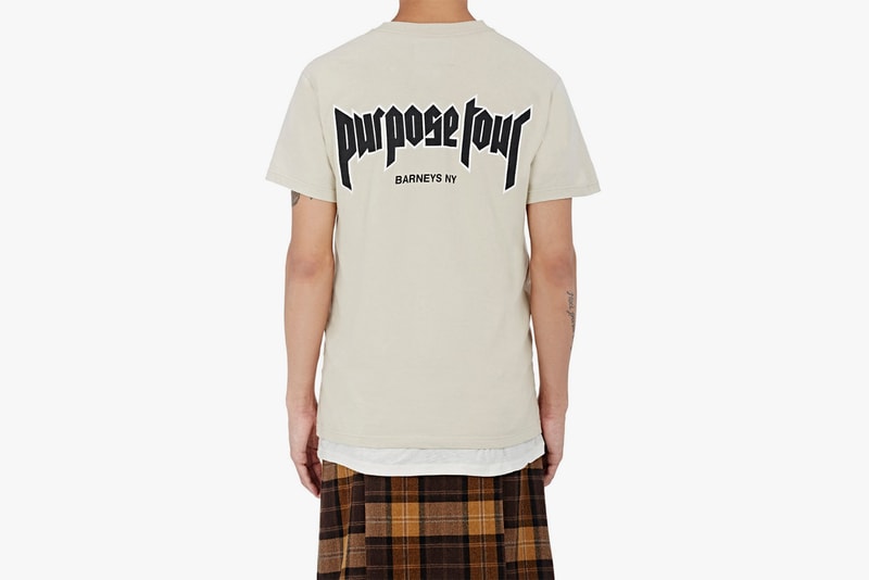 Justin Bieber x Barneys New York のコラボアイテムがプレオーダー開始