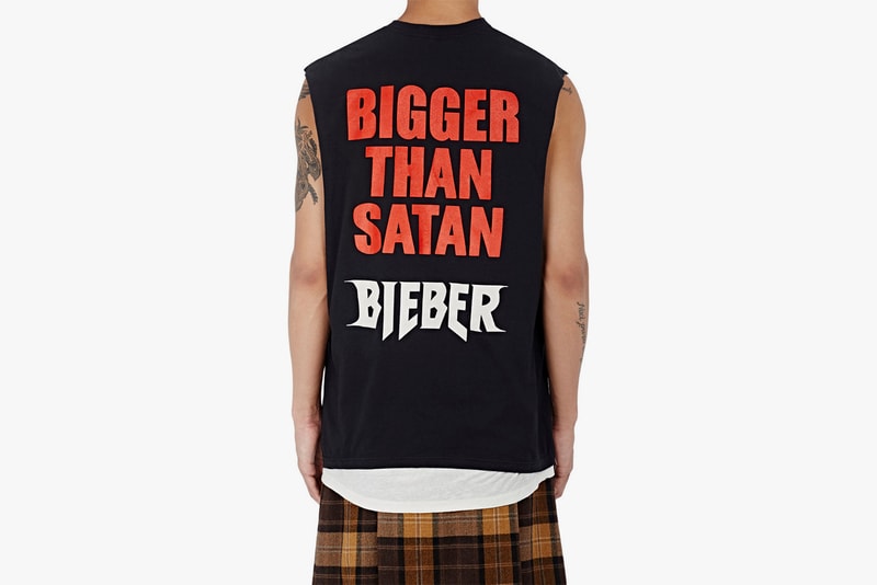 Justin Bieber x Barneys New York のコラボアイテムがプレオーダー開始