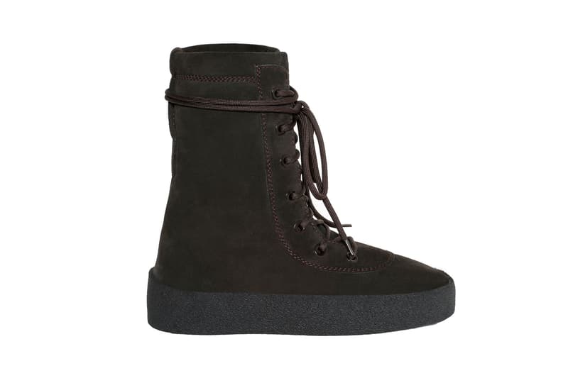 Kanye West が YEEZY Season 2 より Military Crepe Boot “Oil” を 