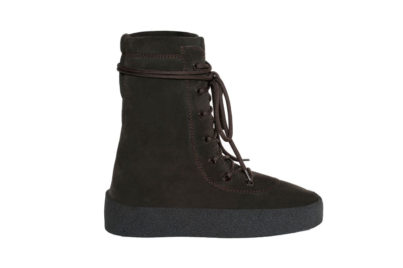 Kanye West が YEEZY Season 2 より Military Crepe Boot “Oil” をドロップ