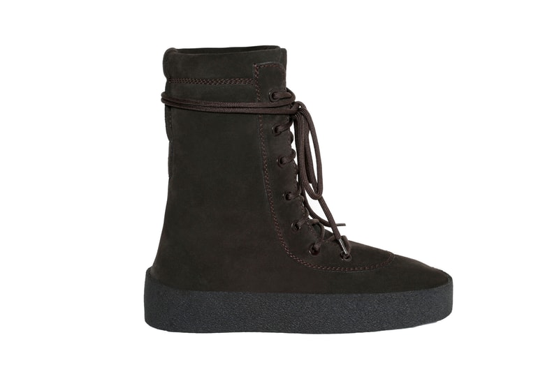 Kanye West が YEEZY Season 2 より Military Crepe Boot “Oil” をドロップ
