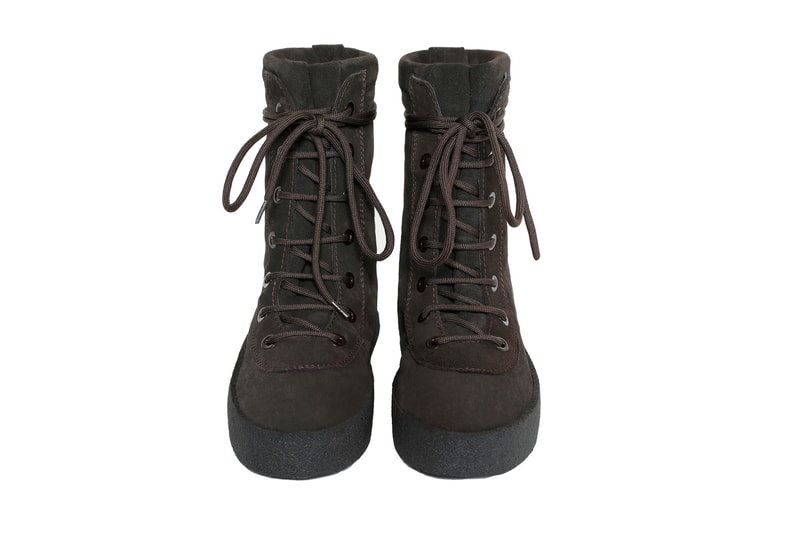Kanye West が YEEZY Season 2 より Military Crepe Boot “Oil” をドロップ