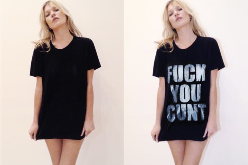 パパラッチのフラッシュに向けられた  ANTI-T-SHIRT の隠れたメッセージ