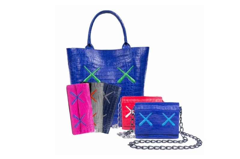 KAWS x Nancy Gonzalez によるラグジュアリーなバッグコレクション