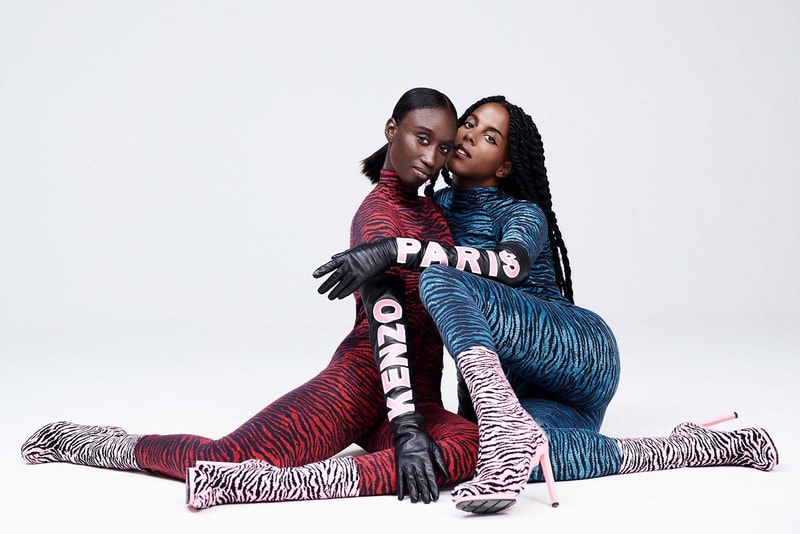 KENZO x H&M のファーストルックはカラフルなタイガープリント
