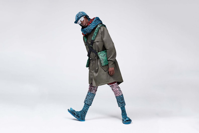 KENZO x H&M のファーストルックはカラフルなタイガープリント