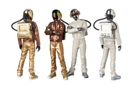 『Discovery』の衣装を着た Daft Punk のフィギュアが Medicom Toy からリリース