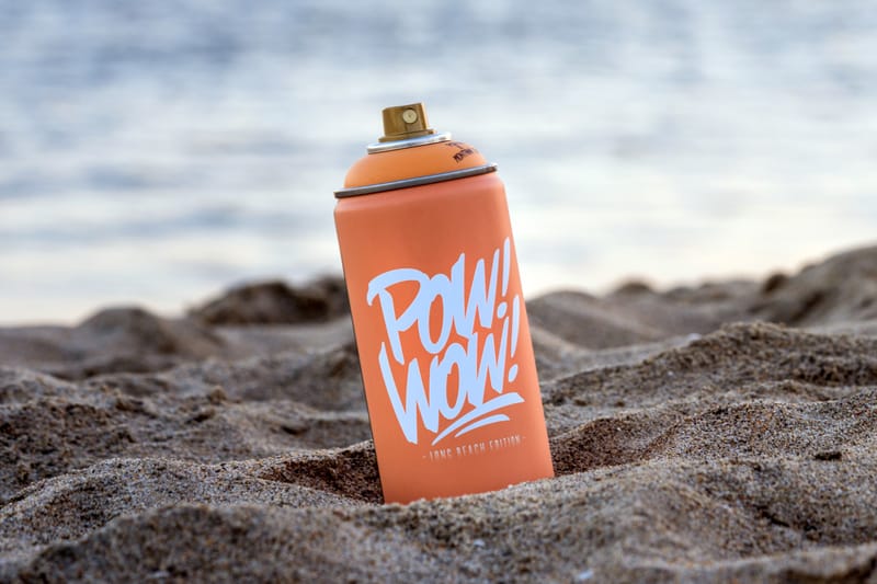 Montana x POW! WOW! の Long Beach G2030 Blast Orange Spray Can