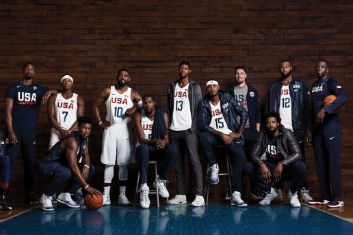 全米オリンピック代表バスケットボールチーム写真で隠されている足元 Hypebeast Jp