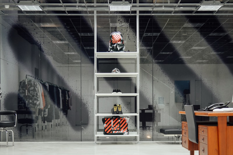 OFF-WHITE 国内初の路面店『"SOMETHING & ASSOCIATES" c/o OFF-WHITE™ TOKYO』の内装が初公開