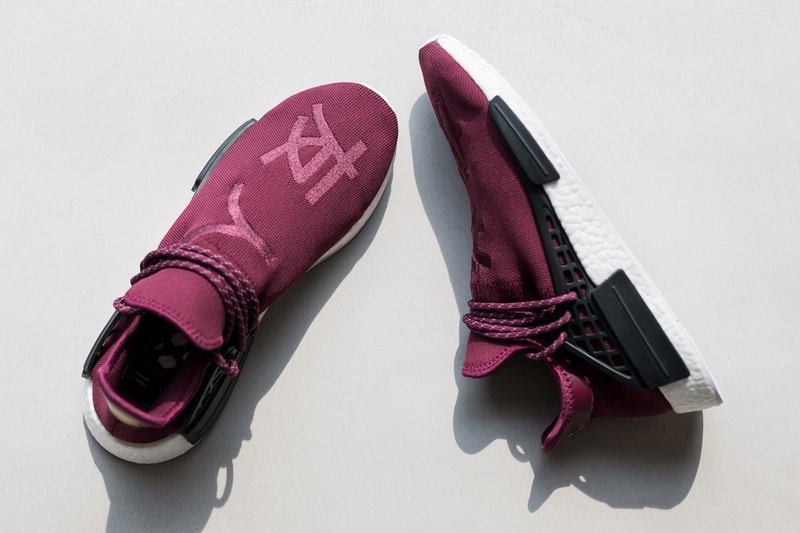 友人と家族限定の Pharrell x adidas Originals Hu NMD 