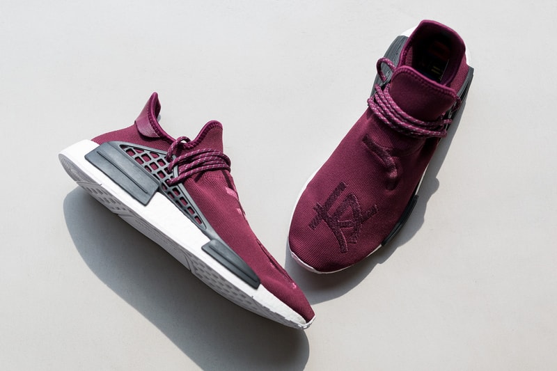 友人と家族限定の Pharrell x adidas Originals Hu NMD 