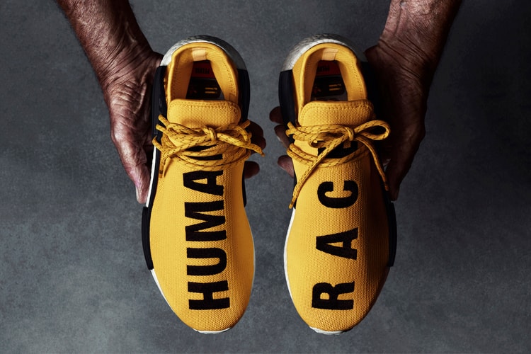 Pharrell Williams x adidas Originals コラボシューズ Hu NMD のビジュアル&リリース日が明らかに
