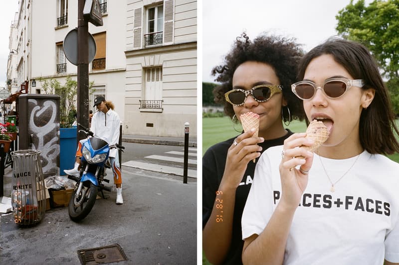 Places+Faces がパリで撮影したエクスクルーシブエディトリアル