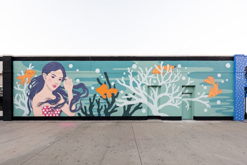  POW! WOW! Long Beach 2016 のアートミューラル