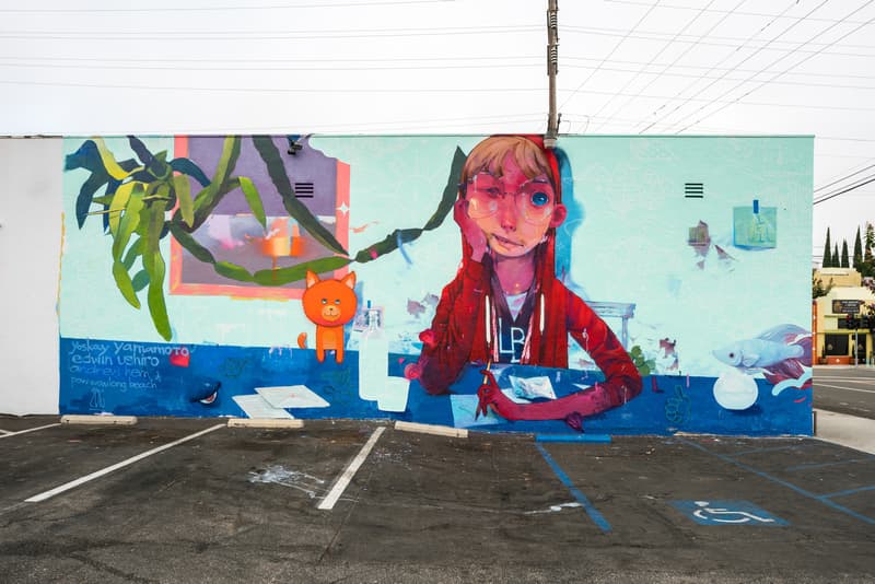  POW! WOW! Long Beach 2016 のアートミューラル