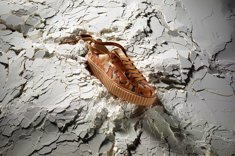 PUMA by Rihanna 新作はカモ柄の Creeper 