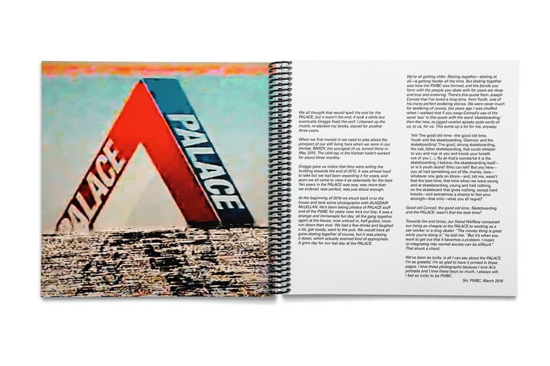 Palace の地元ロンドン・サウスバンク地区にフィーチャーしたアートブック『THE PALACE BOOK』