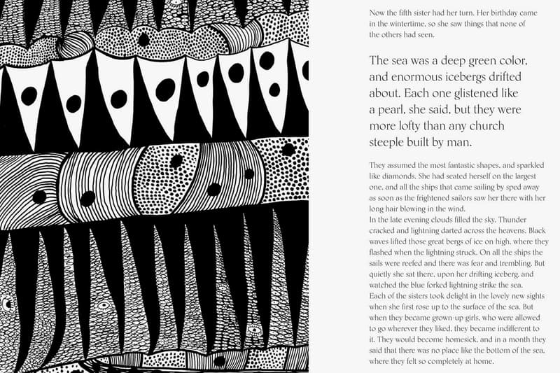 草間彌生が描いた『リトル・マーメイド』のイラストブック