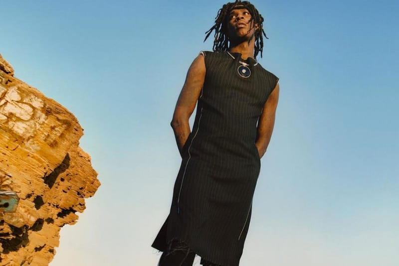 Young Thug が Calvin Klein のウィメンズウエアのモデルとして登場