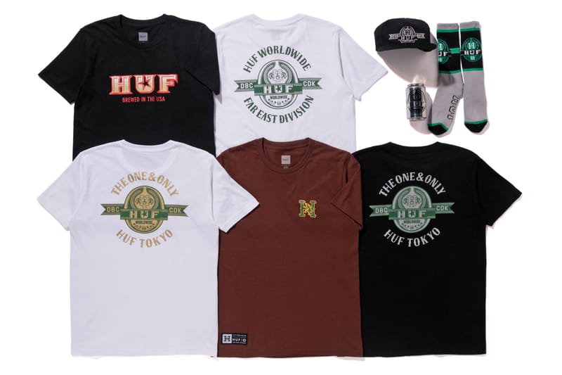 『HUF TOKYO』1st Anniversary “HUF × 7STARS DESIGN” アイテムが登場