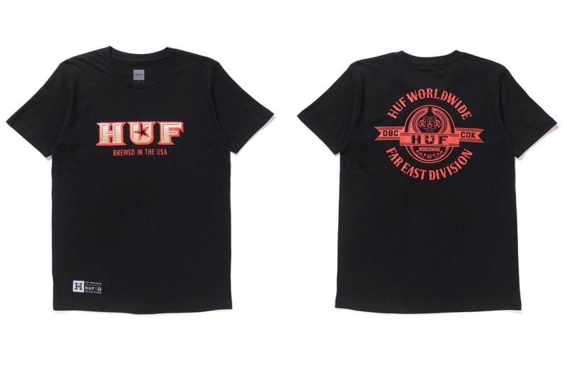 『HUF TOKYO』1st Anniversary “HUF × 7STARS DESIGN” アイテムが登場