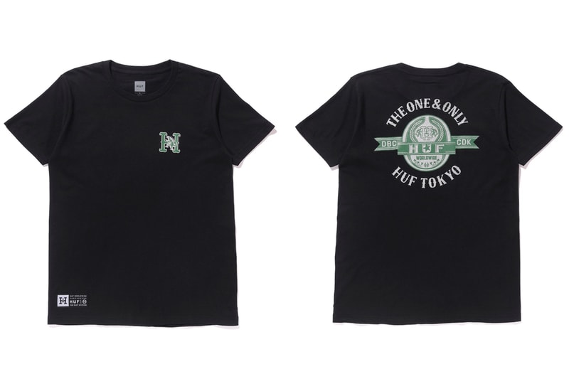 『HUF TOKYO』1st Anniversary “HUF × 7STARS DESIGN” アイテムが登場