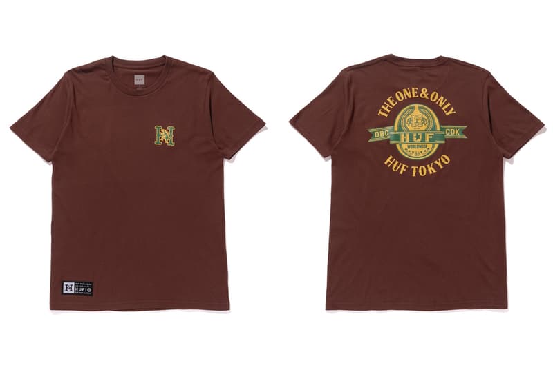 『HUF TOKYO』1st Anniversary “HUF × 7STARS DESIGN” アイテムが登場