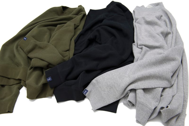 LOOPWHEELER for『Graphpaper』ラグランスリーブスウェット