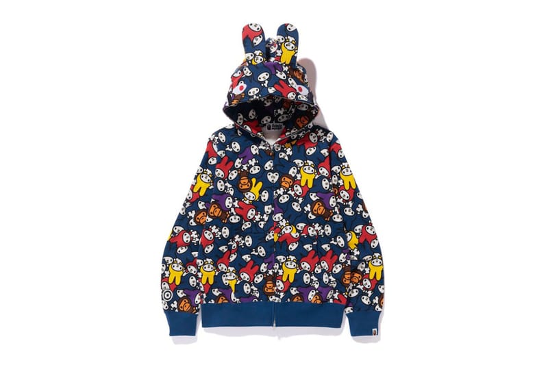 A BATHING APE® x MY MELODY コラボレーションアイテムが登場